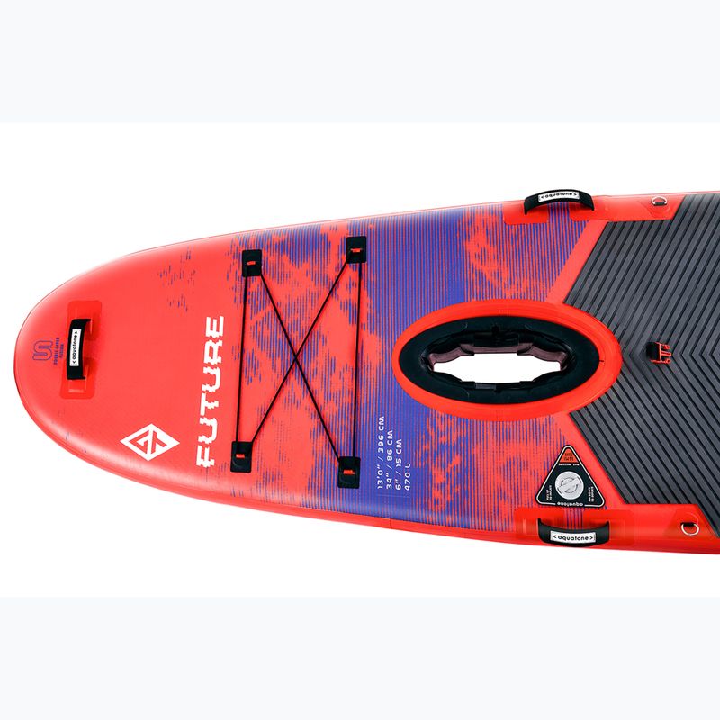 Placă SUP Aquatone Future 2+1 Multi Person 13'0" 6