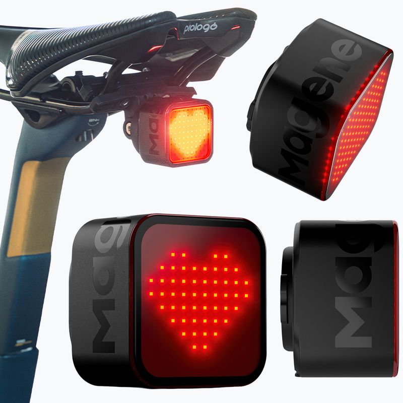 Far de bicicletă spate Magene L308 Saddle 6