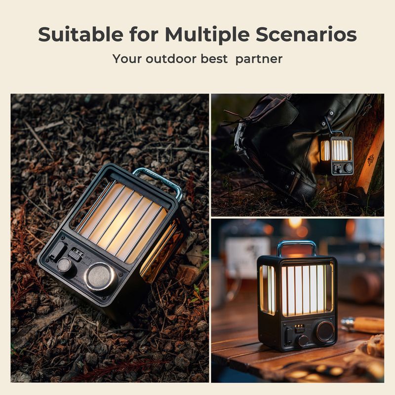 Lampa de turism Flextail Villa green 9