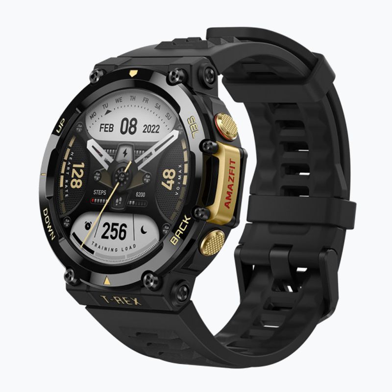 Ceas Amazfit T-Rex 2 astro black/gold A2170 3