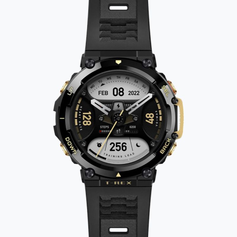 Ceas Amazfit T-Rex 2 astro black/gold A2170 6