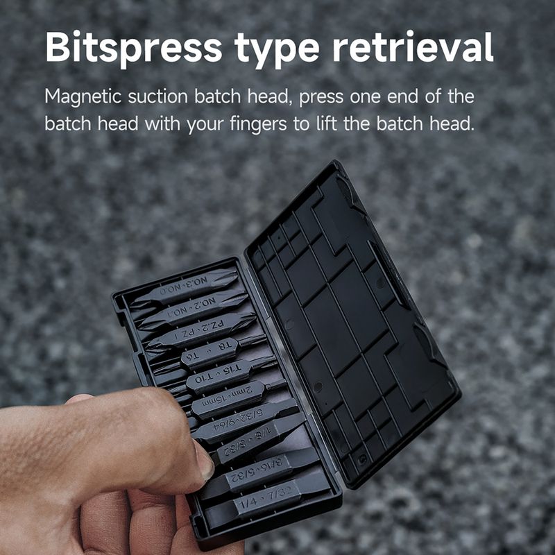 Set de biți Nextool Bit Kit AS1 black 3