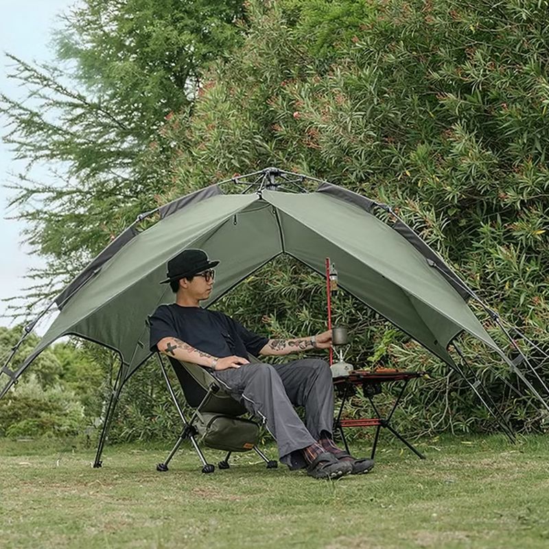 Cort de camping 4-persoane Naturehike Pop-Up 4 Automatic forest green 5