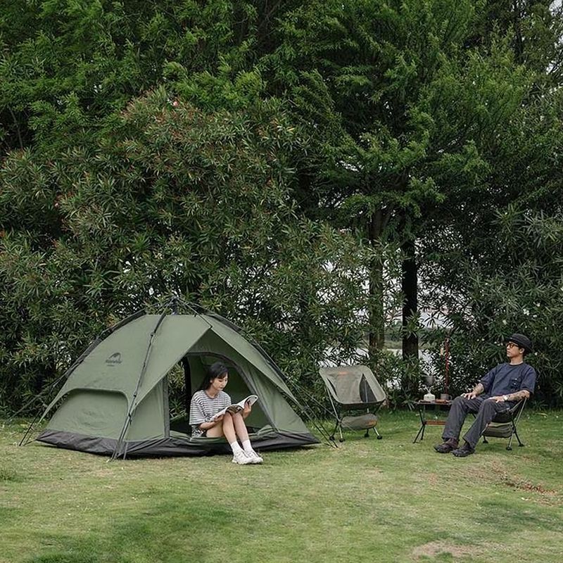 Cort de camping 3-persoane Naturehike Pop-Up 3 Automatic forest green 7