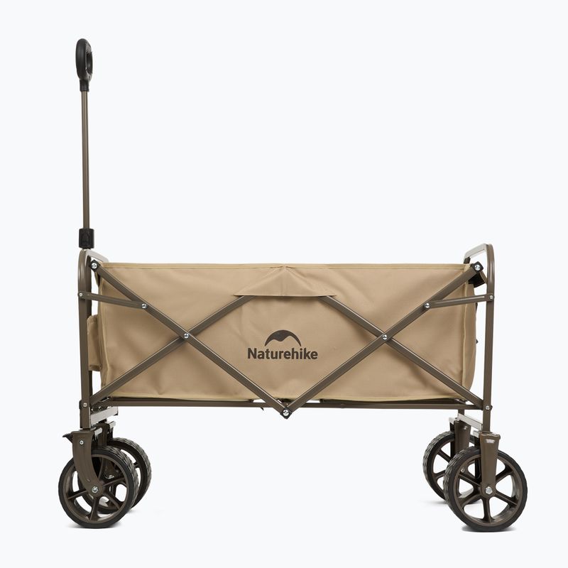 Cărucior de transport Naturehike Light With Brakes linen brown 2