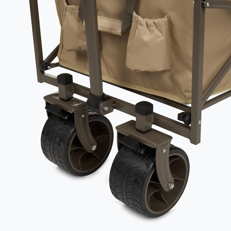 Cărucior de transport Naturehike Light With Brakes linen brown 5