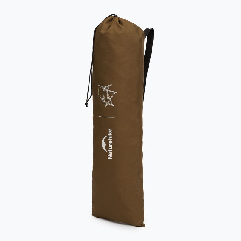 Scaun de camping Naturehike L04 Folding brown 7