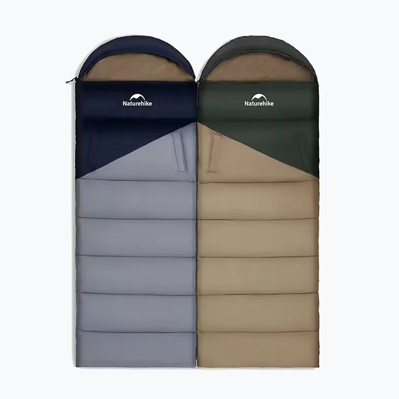 Sac de dormit Naturehike U250 Sunny Day Right dark green 2
