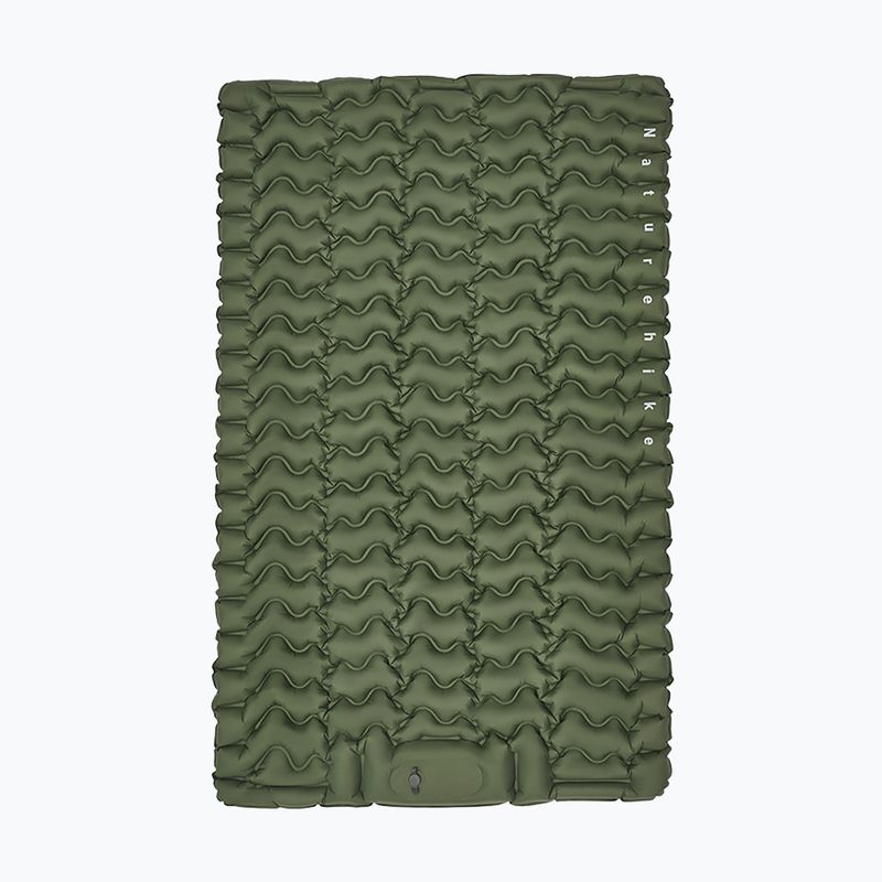 Saltea gonflabilă Naturehike Double FC01 army green 2