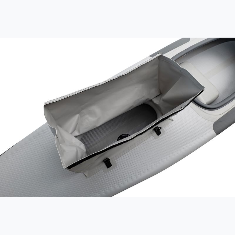 Caiac gonflabil 1-persoană Sun Reflections Full DS light grey/black 7