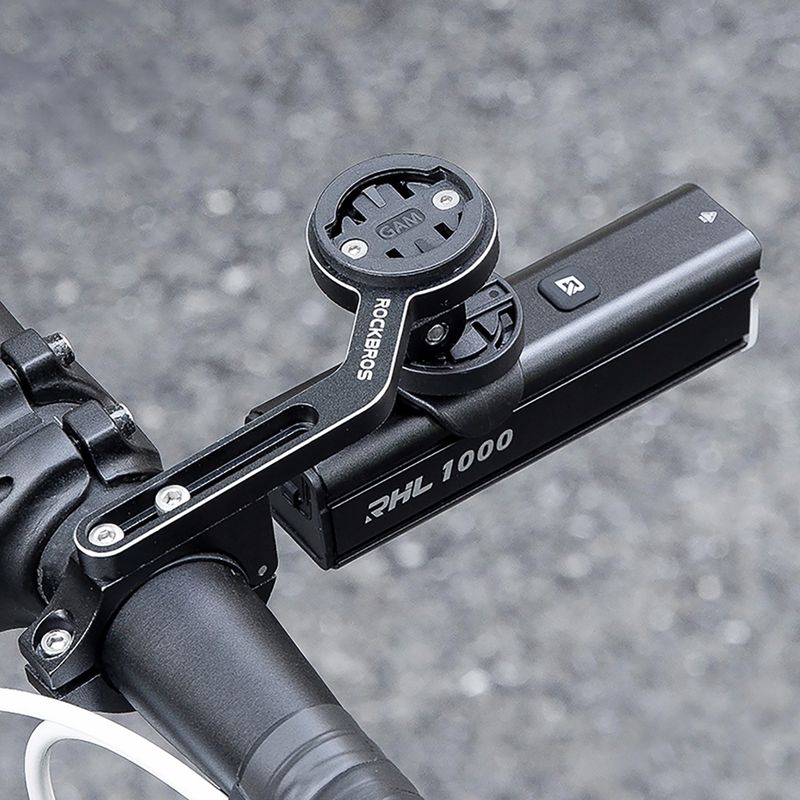 Far de bicicletă față Rockbros 24610002001 Front Light 1000 Lumen black 9