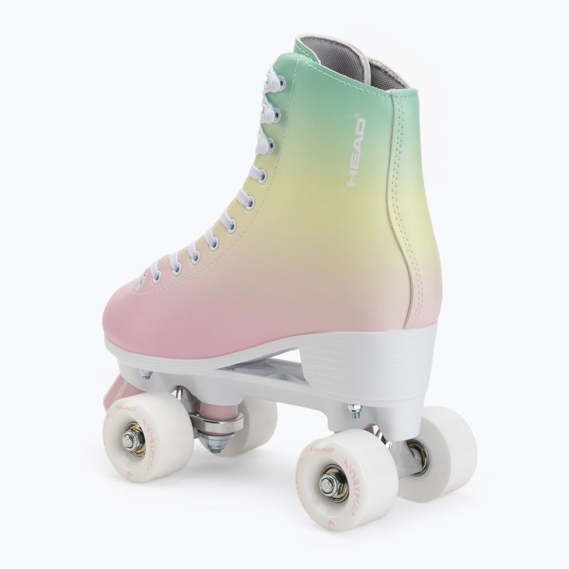 Patine cu rotile pentru femei HEAD Aurora colorful 3