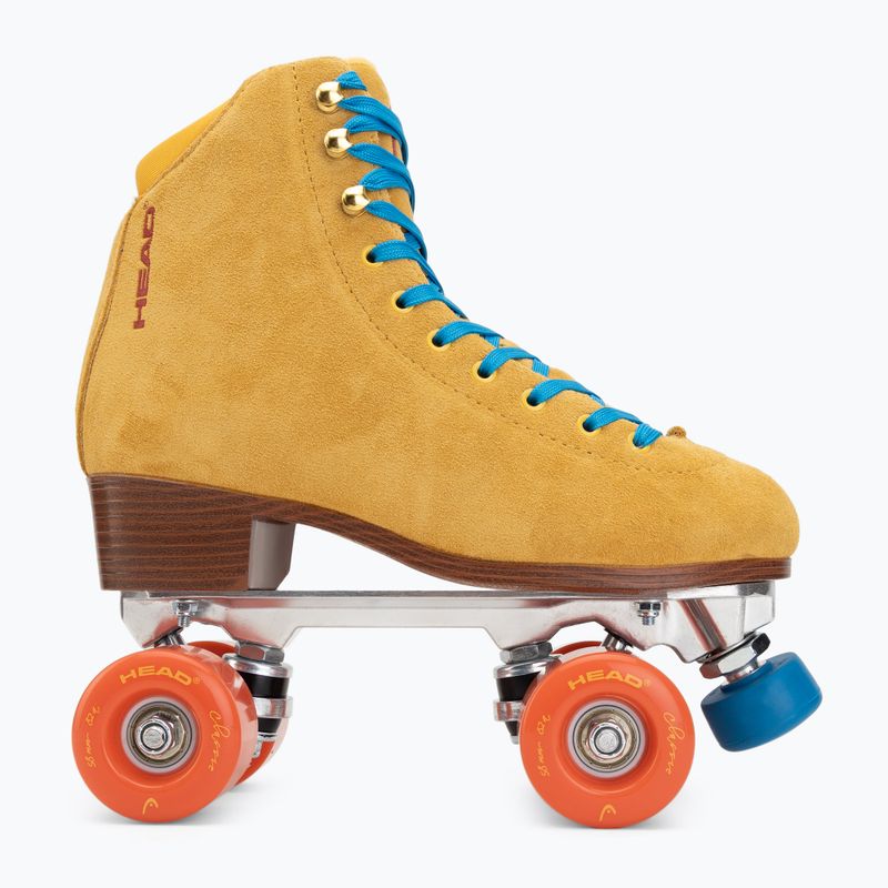 Patine cu rotile pentru femei HEAD Advance yellow 2
