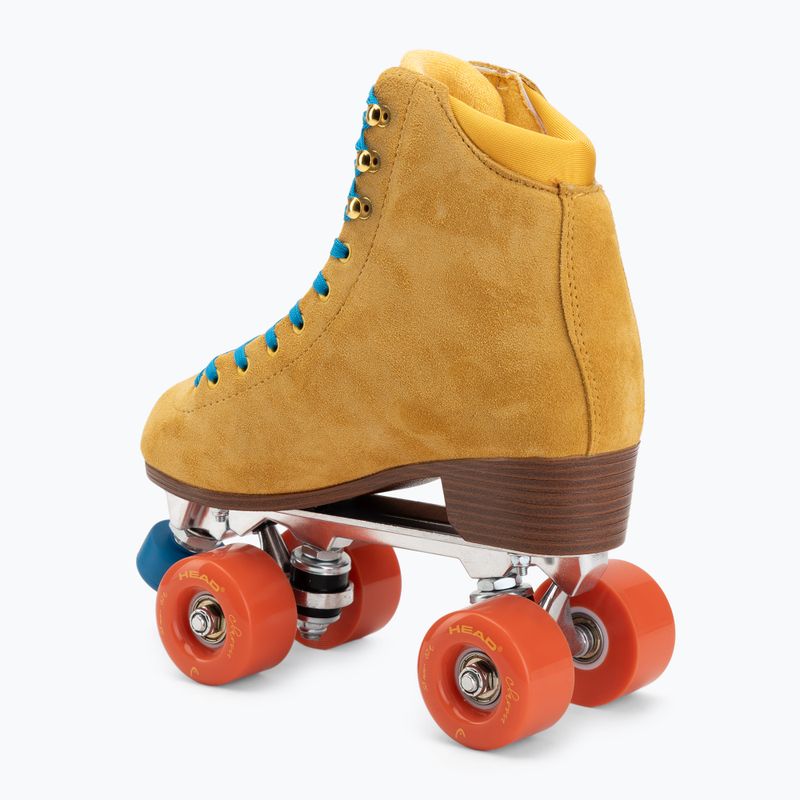 Patine cu rotile pentru femei HEAD Advance yellow 3