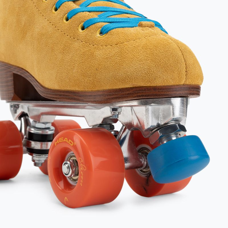 Patine cu rotile pentru femei HEAD Advance yellow 8