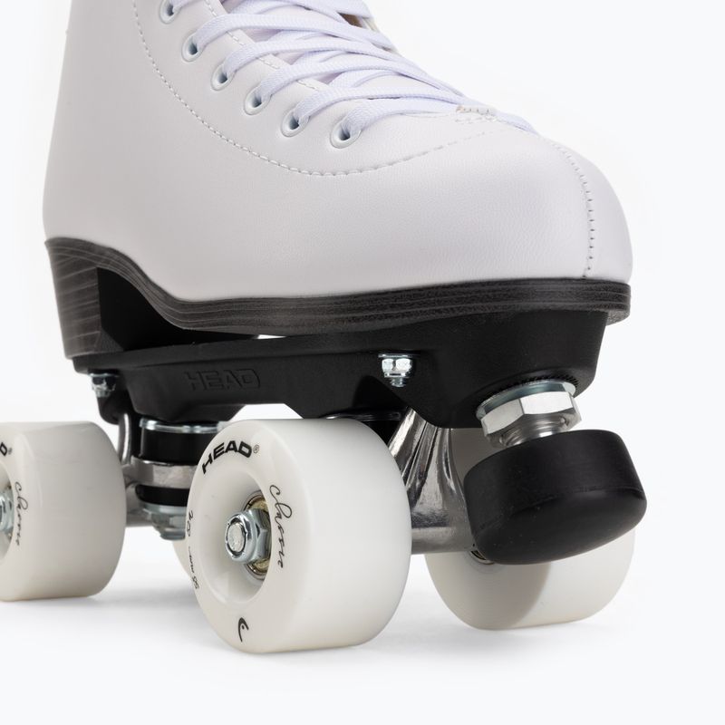 Patine cu rotile pentru femei HEAD Classic white 8