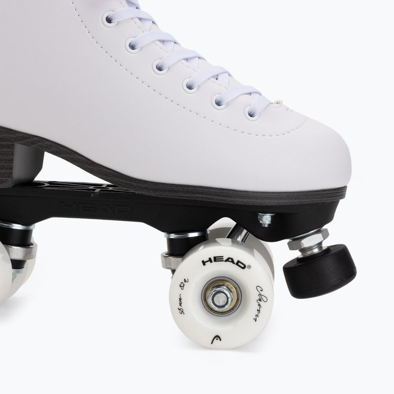 Patine cu rotile pentru femei HEAD Classic white 10