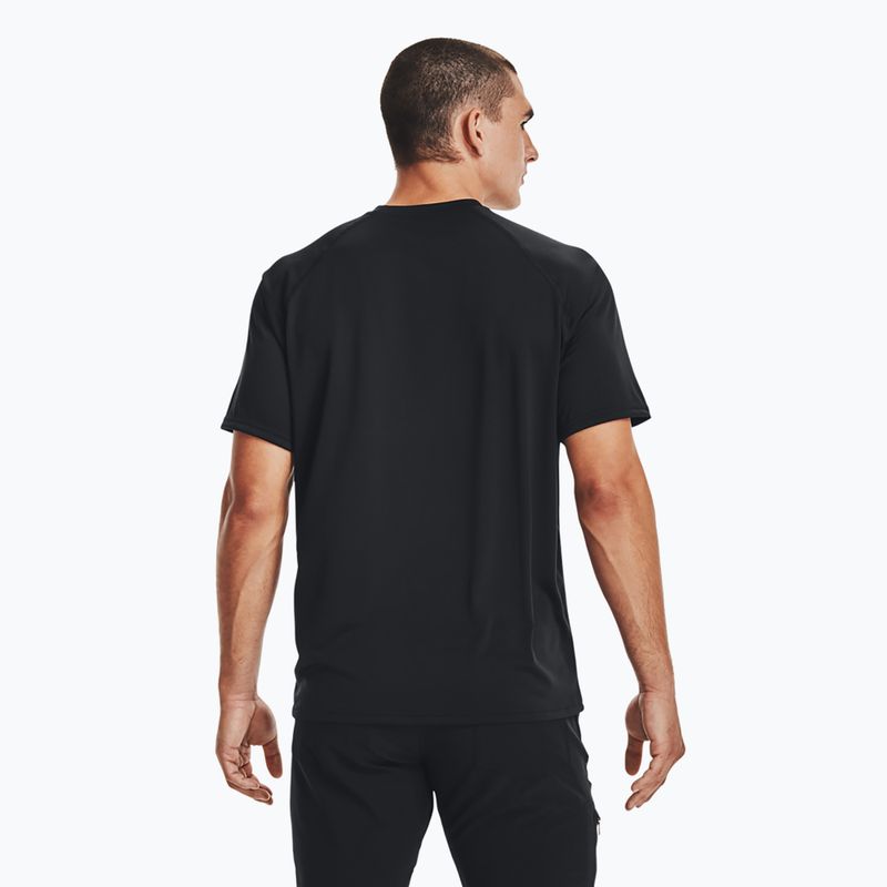 Tricou pentru bărbați Under Armour Tactical Tech marine od black/clear 3