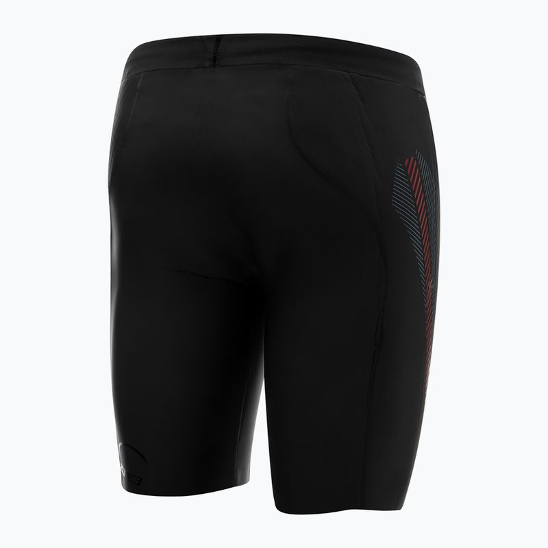 Pantaloni scurți din neopren pentru bărbați ZONE3 Buoyancy Premium Aerodome Elite 5/3 mm black/red 2
