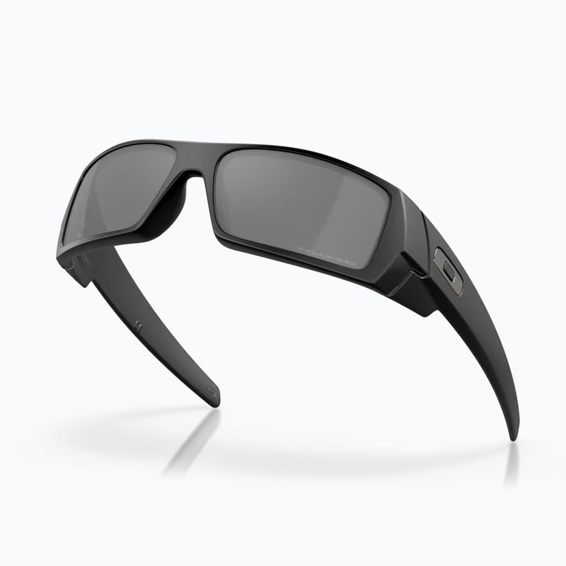 Ochelari de soare Oakley GasCan matte black/black iridium polarized 4