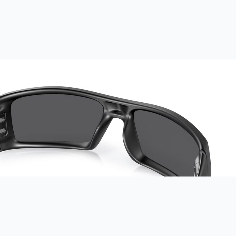 Ochelari de soare Oakley GasCan matte black/black iridium polarized 7