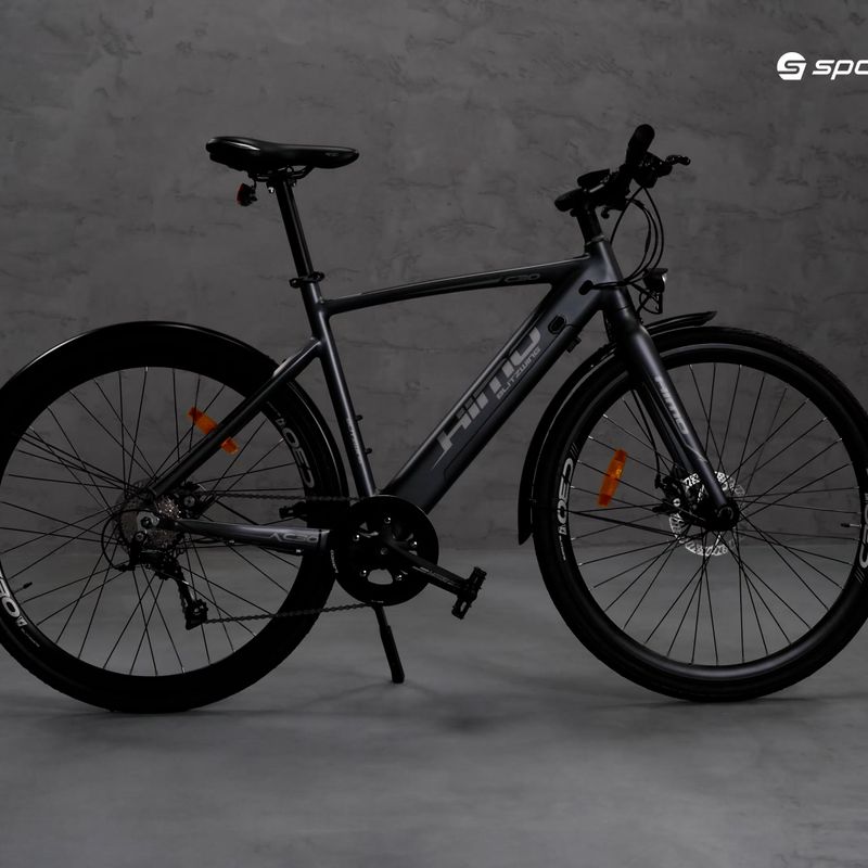 Bicicleta electrică HIMO C30R MAX gri 3