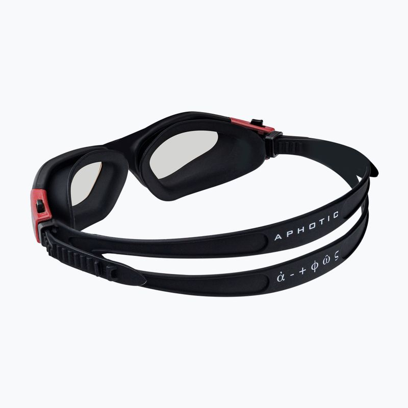 Ochelari de înot HUUB Aphotic Photochromic negru și alb A2-AGBR 4
