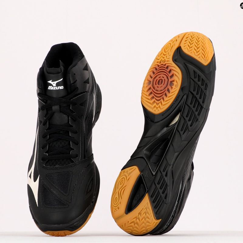 Încălțăminte de volei pentru bărbați Mizuno Wave Mirage 2 Mid, negru, X1GA176099 9
