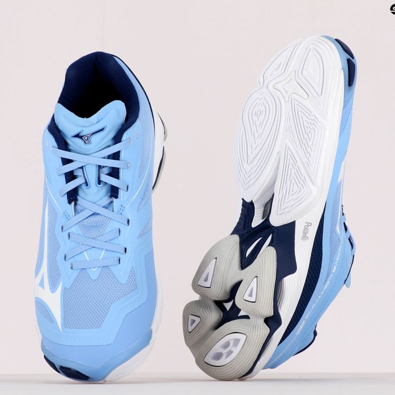 Încălțăminte de volei pentru femei Mizuno Wave Lightning Z6, albastru, V1GC200029 11