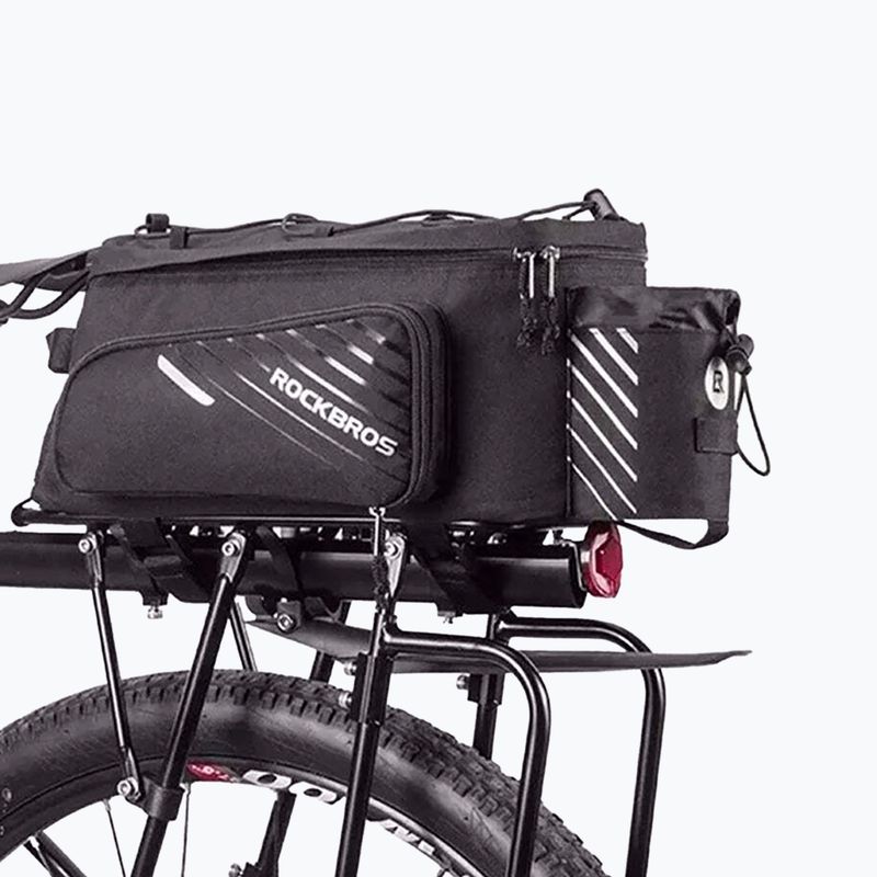 Geantă de bicicletă pentru portbagaj Rockbros A9-BK 12 l black 3