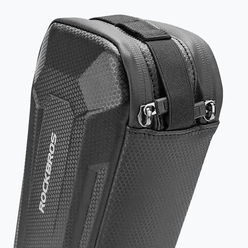 Geantă de bicicletă pentru cadru Rockbros B67 2,5 l black 3