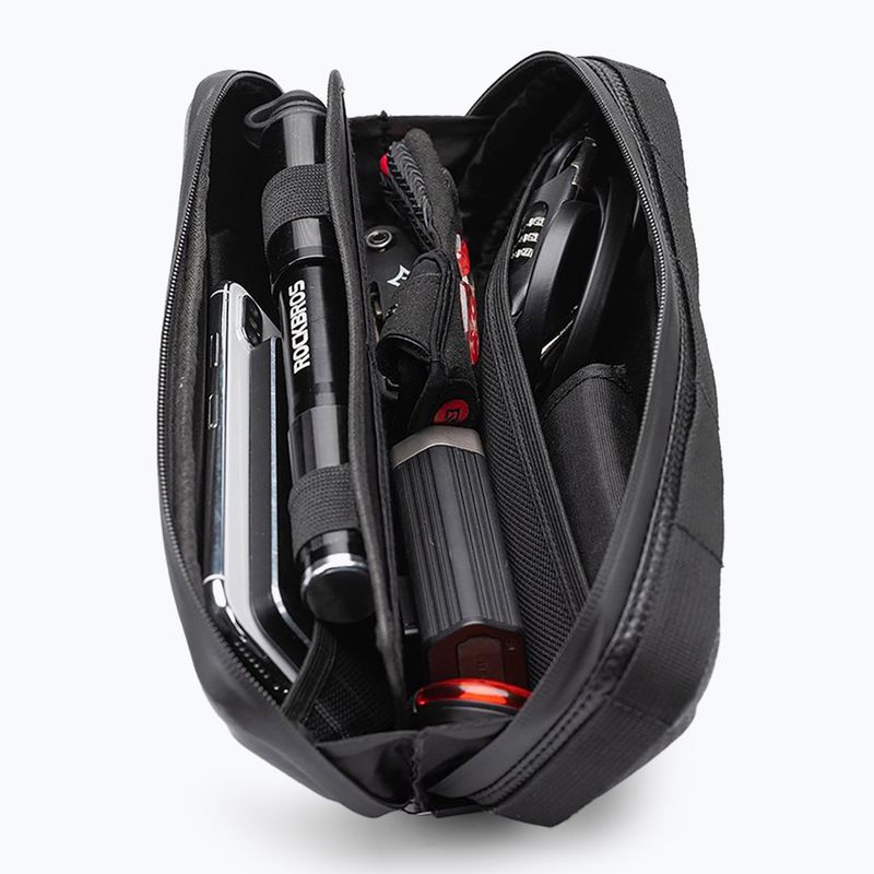 Geantă de bicicletă pentru cadru Rockbros B66 1,5 l black 2