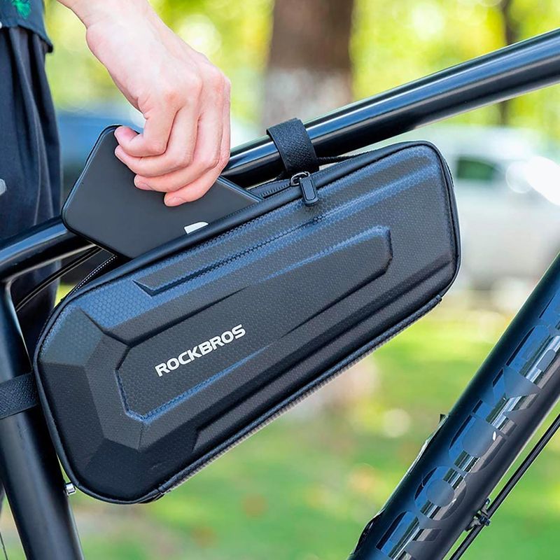 Geantă de bicicletă pentru cadru Rockbros B66 1,5 l black 4
