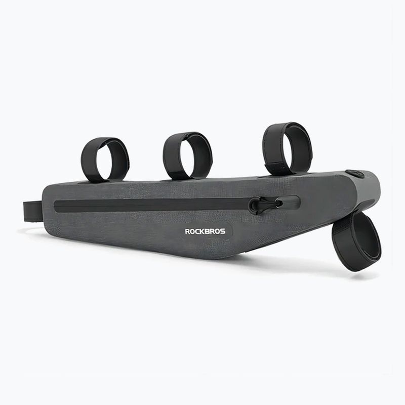 Geantă de bicicletă pentru cadru Rockbros AS-052 1,5 l grey