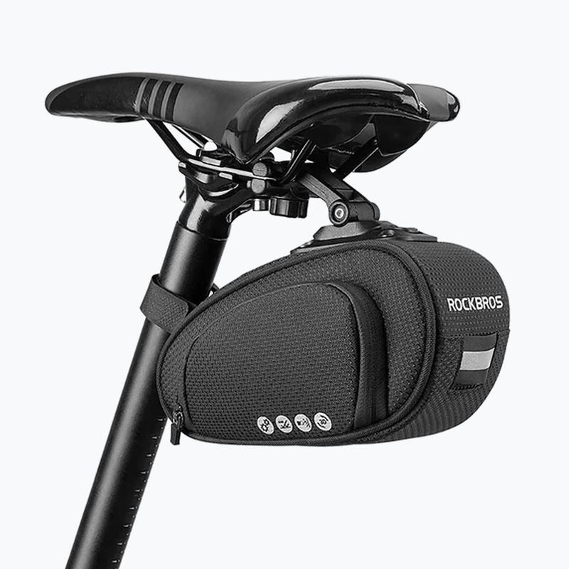 Geantă de bicicletă sub șa Rockbros C40 1,2 l black 6