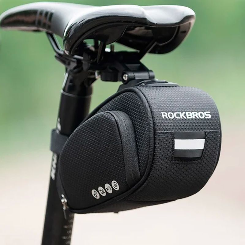 Geantă de bicicletă sub șa Rockbros C40 1,2 l black 8
