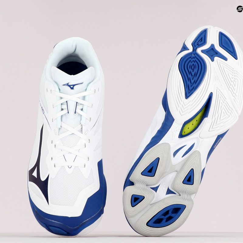 Încălțăminte de volei pentru bărbați Mizuno Wave Lightning Z6, albastru, V1GA200021 10