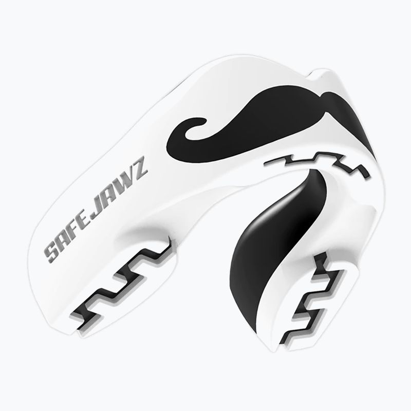 SAFEJAWZ Seria Extro negru/alb Protector de maxilar SJMOA 2