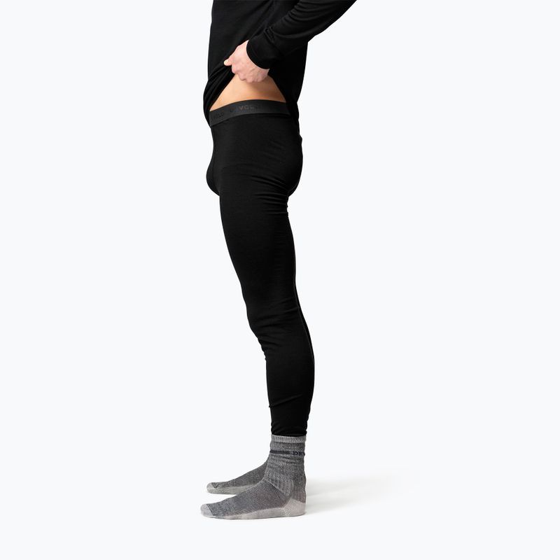 Colanți termoactivi pentru bărbați Devold Breeze Merino 150 Longs black 3