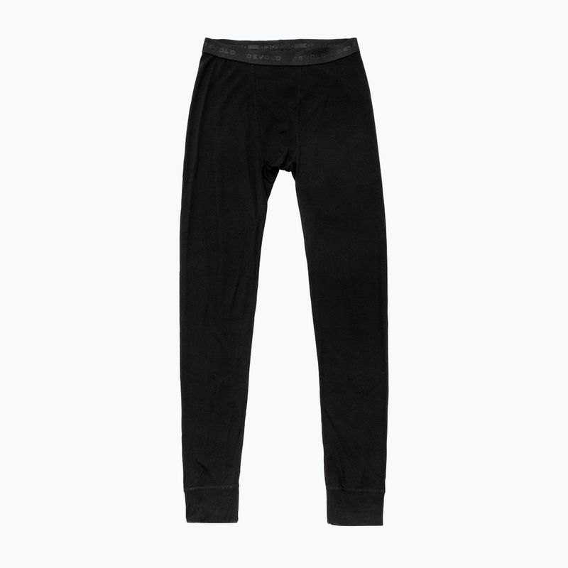 Colanți termoactivi pentru bărbați Devold Breeze Merino 150 Longs black 4