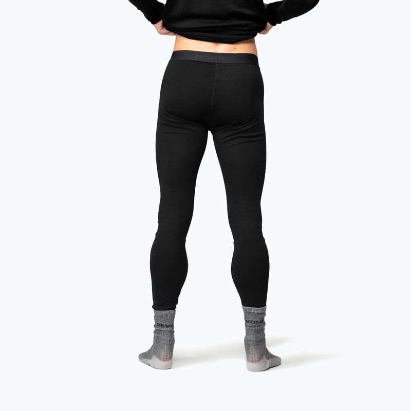 Colanți termoactivi pentru bărbați Devold Duo Active Merino 205 Longs black 2