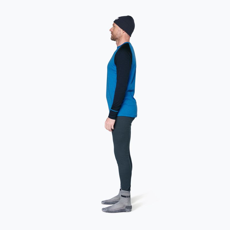Bluză termoactivă pentru bărbați Devold Duo Active Merino 205 blue/ink 4