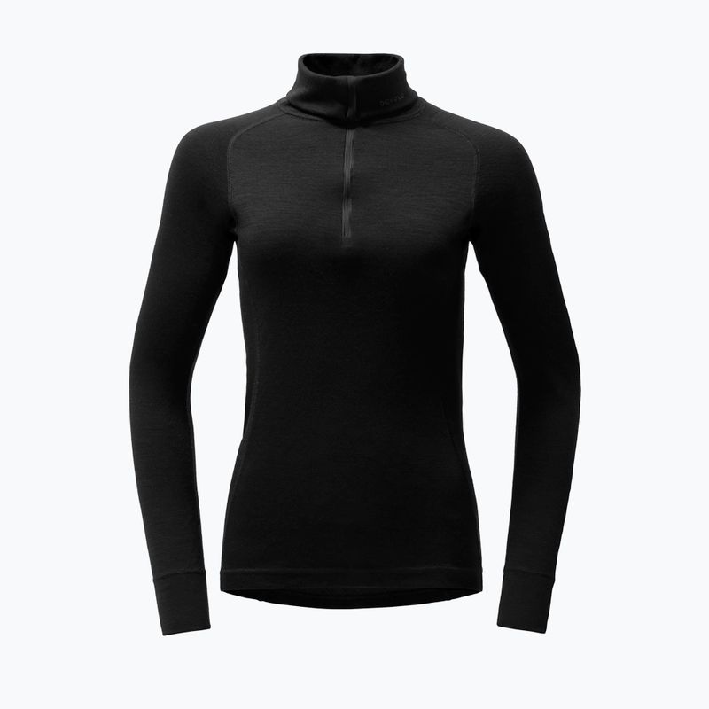 Bluză termoactivă pentru femei Devold Duo Active Merino 205 Zip Neck black 5