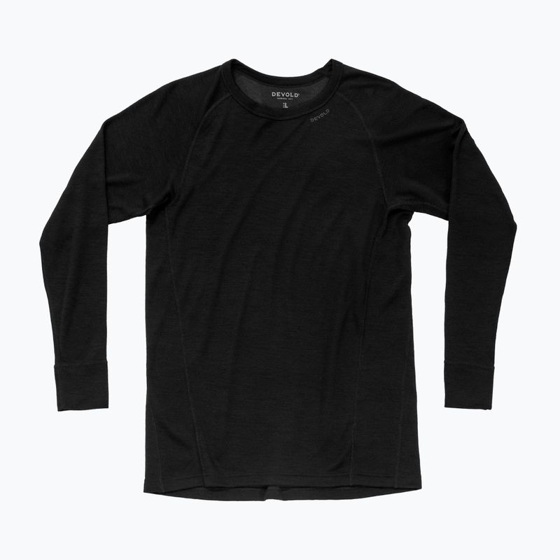 Bluză termoactivă pentru bărbați Devold Duo Active Merino 205 black 5