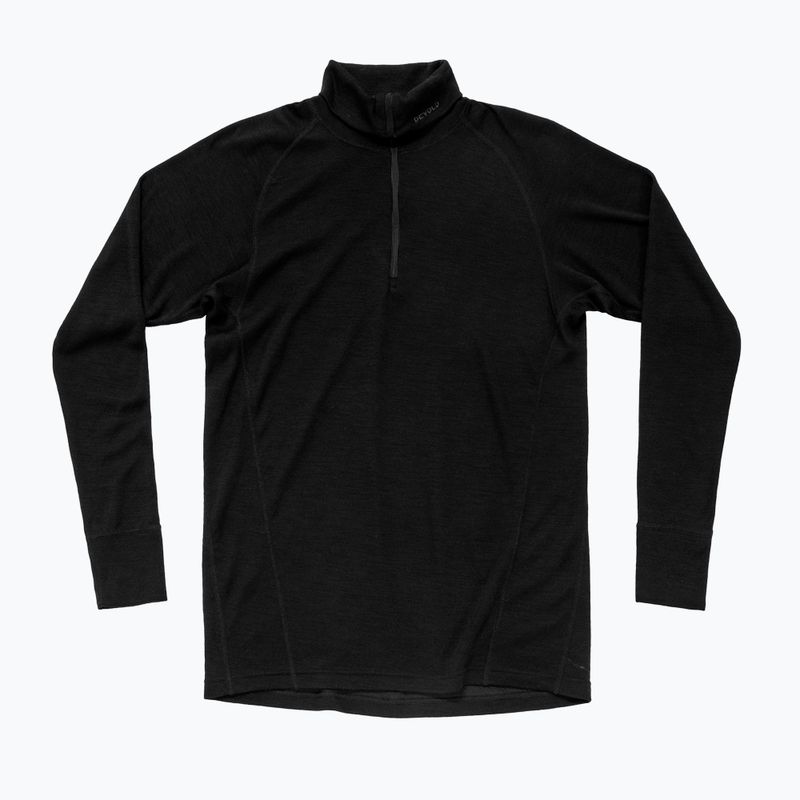 Bluză termoactivă pentru bărbați Devold Duo Active Merino 205 Zip Neck black 5