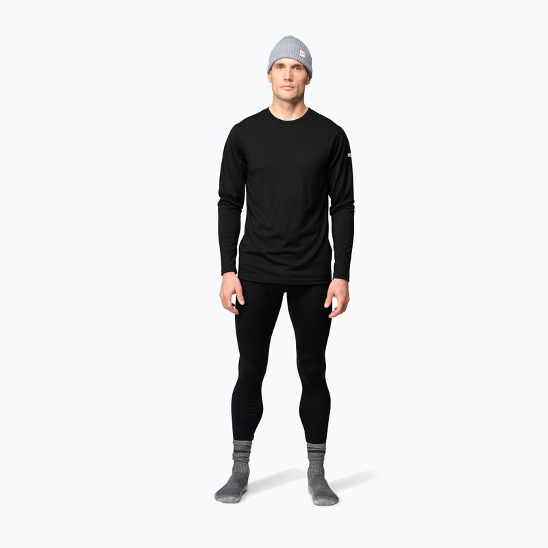 Bluză termoactivă pentru bărbați Devold Breeze Plus Merino 200 black 2
