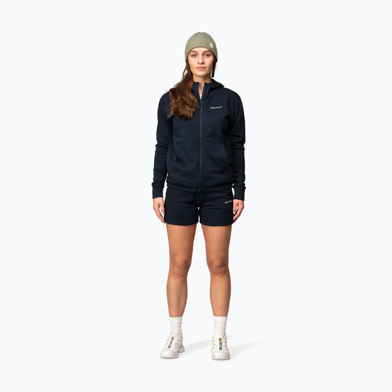Bluză pentru femei Devold Everyday Zip Hoodie ink 2