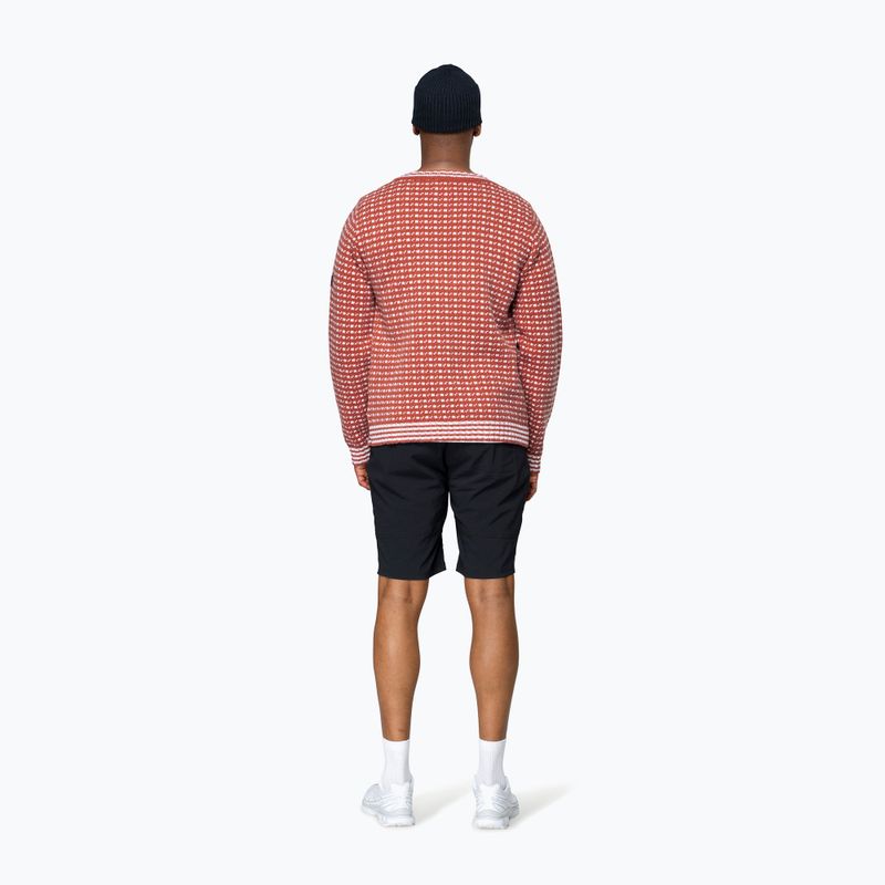 Pulover Devold Islender Refined marsala/offwhite 6