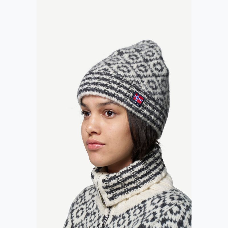 Căciulă de iarnă Devold Svalbard Wool offwhite/grey 2