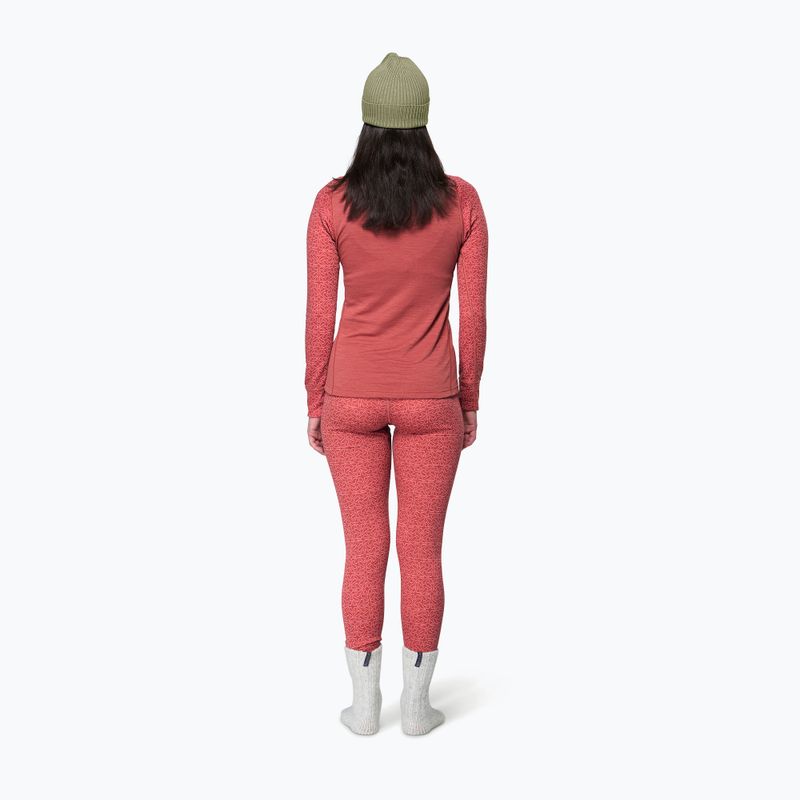 Bluză termoactivă pentru femei Devold Duo Active Merino 205 marsala 3